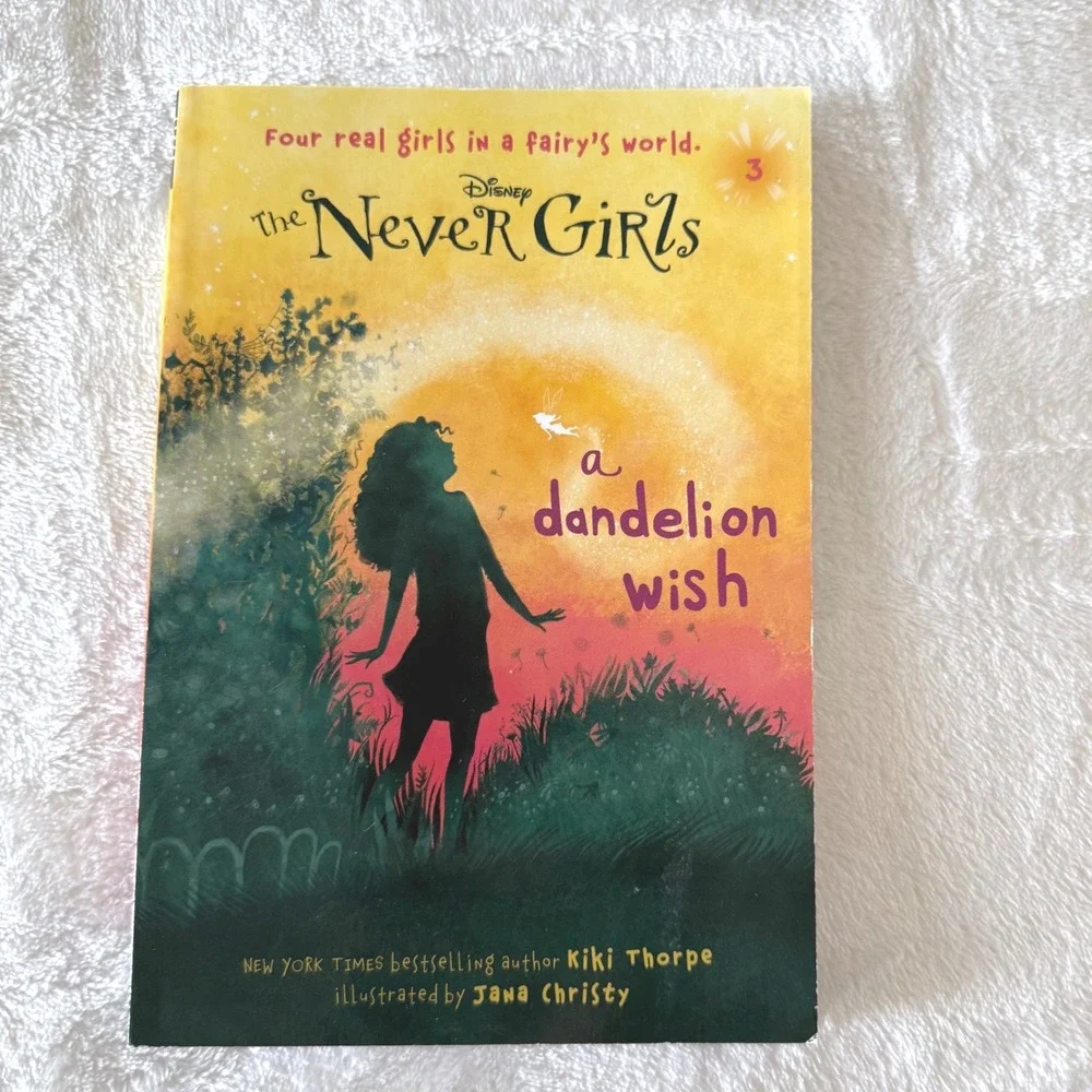 Disney Never Girls Book Lot Kiki Thorpe 1 2 3 4 9 Chapter Books‎ Paperback